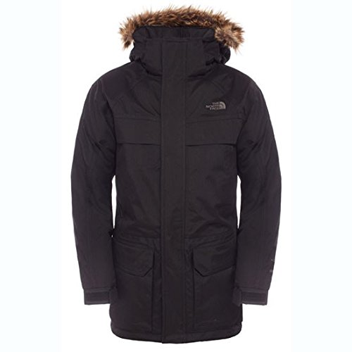 The North Face B Mcmurdo Down Parka - Chaqueta para niño, color negro, talla YL