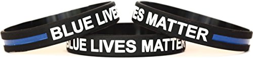 Blue Lives Matter Wristband