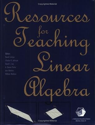 Resources for Teaching Linear Algebra (MAA Notes)