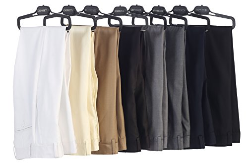 Gioberti Kids Boys Flat Front Adjustable Waist Dress Pants