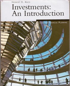 Investments: An Introduction (College For Financial Planning) by unknown author