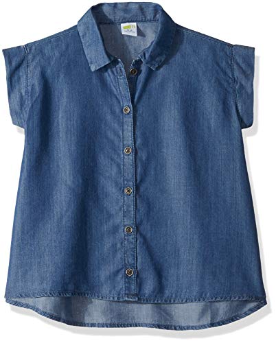 Algopix Similar Product 19 - Crazy 8 Girls Big Woven Button Up Top