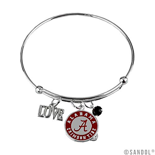 Algopix Similar Product 20 - Sandol Alabama Crimson Tide Wire Charm