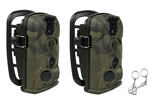 

Bulk Buy 2 x 12mp Low Glow LTL Acorn 5210a Stealth Trail Scouting Deer Hunting Game Spy Wildlife Camouflage Infrared Digital Video Camera 940nm Blue Led with Blueskysea Free Gift keychain *1