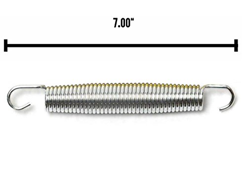 SkyBound Standard Silver 7.0 Inch Trampoline Springs - Set of 15
