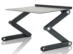 ノートパソコン用スタンド　寝ながら ソファーで リラックスしながらパソコンライフを　サイドテーブルとしても使えます【ブラック】[AF-PP002]