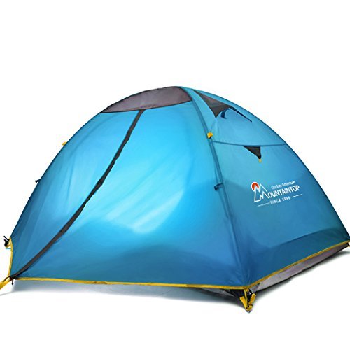 MountaintopWaterproofPersonTent/BackpackingTentsforCamping/SeasonCampingTentwithCarryingBag