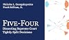 Five-Four: Dissecting Supreme Court Tightly Split Decisions