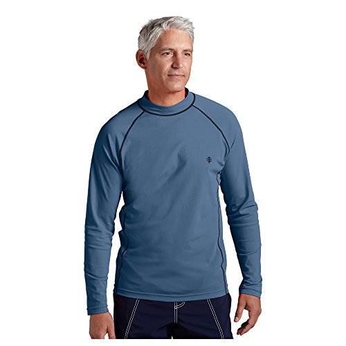 Coolibar UPF 50+ Men's Long-Sleeve Swim Shirt