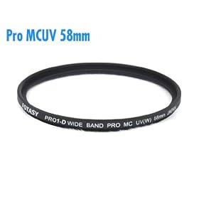 EzFoto 58mm Pro1-D Super Slim Multi-Coated UV (Ultra Violet) Filter