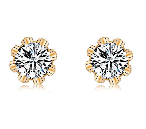 Cubic Zirconia Earrings-Women's Stainless Simulated Diamond Gift For Lovers,Wife,Girlfriend,MotherWedding