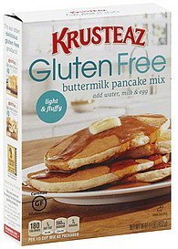 Krusteaz, Gluten Free, Pancake Mix, Buttermilk, 16oz Box (Pack of 2)