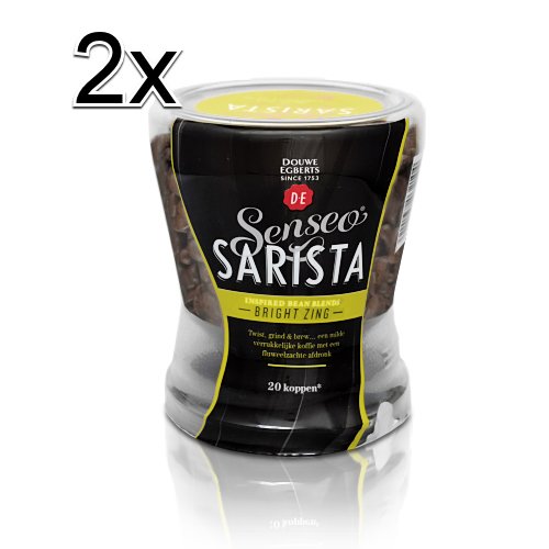 2x Senseo Sarista Bright Zing Kaffee Bohnen Trichter