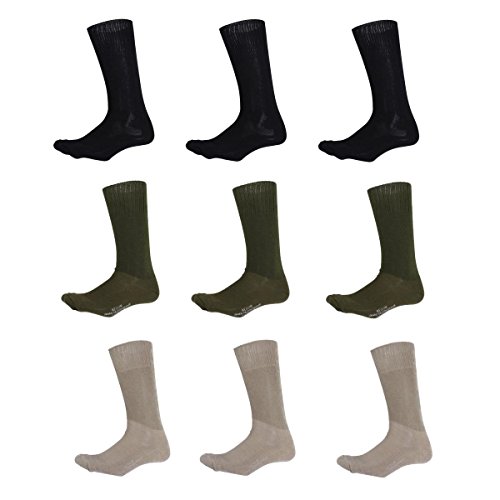 Rothco Government Issue Type Cushion Sole Socks, 3-Pack