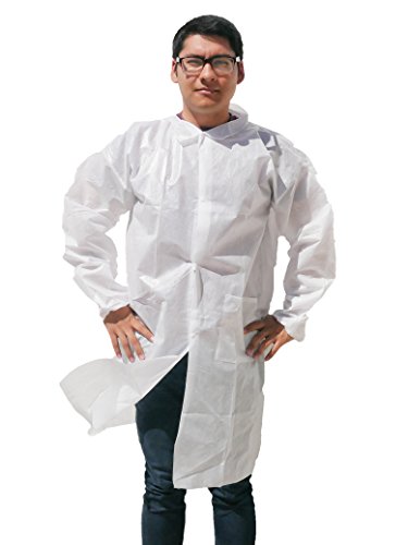 Algopix Similar Product 4 - Makerspace Lab Disposable Lab Coats