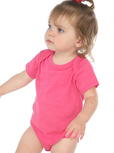 Kavio! Unisex Infants Lap Shoulder Short Sleeve Onesie Jersey (Same IJC0431)