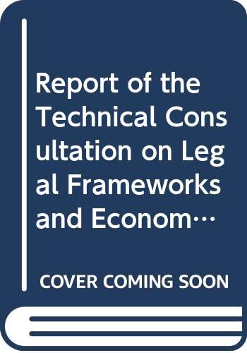 Rapport de La Consultation Technique Sur Les Cadres... by Food and Agriculture Organization of the United Nations