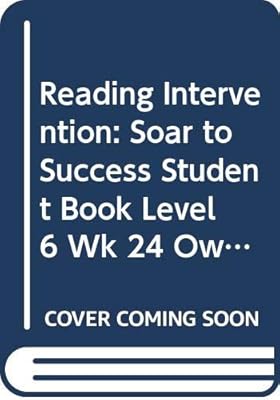 Soar to Success: Soar To Success Student Book Level 6 Wk 24 Owen and Mzee