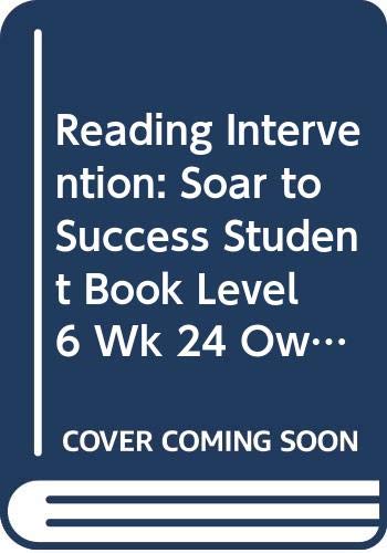 Soar to Success: Soar To Success Student Book Level 6 Wk 24 Owen and Mzee by HOUGHTON MIFFLIN