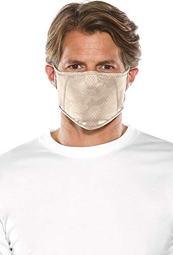 Algopix Similar Product 6 - Coolibar UPF 50 Unisex UV Mask  Sun