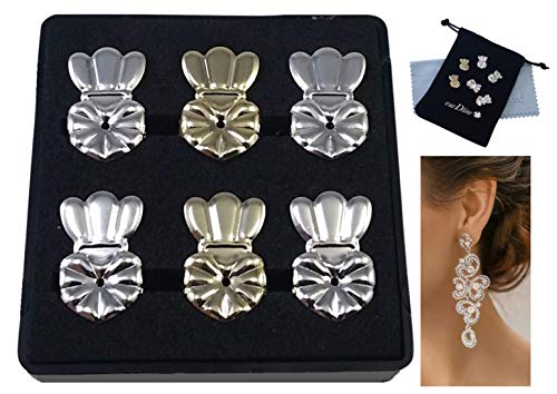 Algopix Similar Product 5 - earDlite Crown Earring Lifters  3