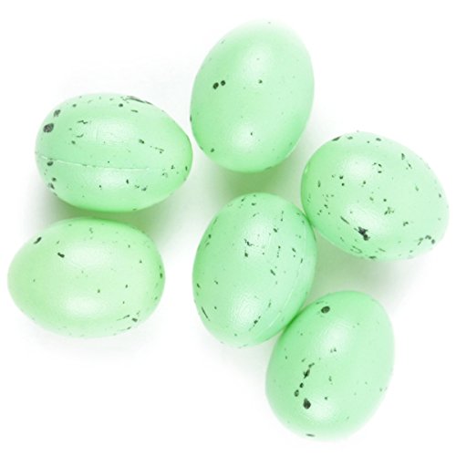

Plastic Bird Eggs 1" 6/Pkg-Blue And Green
