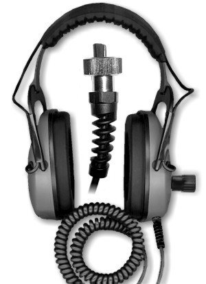 

DetectorPro Gray Ghost Amphibian for Garrett AT Pro/Gold and Infinium Metal Detector Headphones