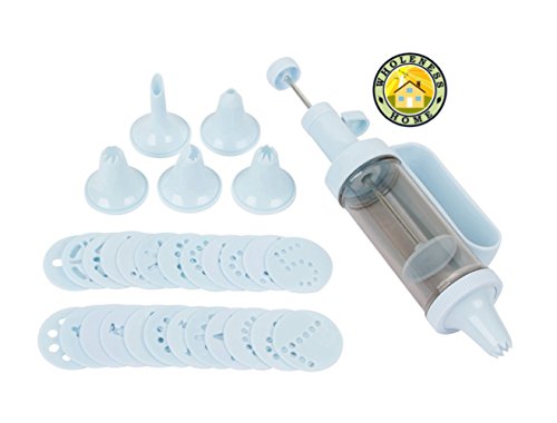 

Cake Decorating Kit: 31 Nozzles, 6 Tips All in One Set