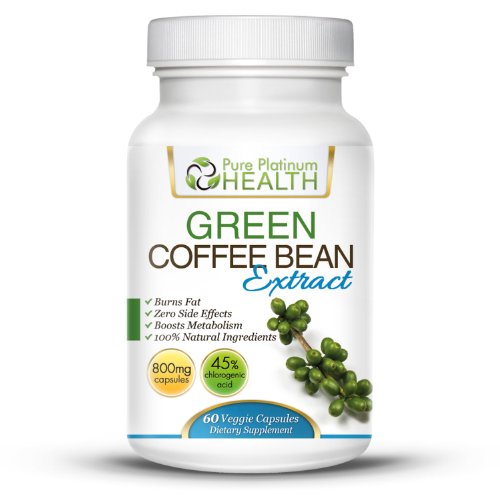 Green Coffee Bean Extract 800mg Best Pure Natural Weight Loss