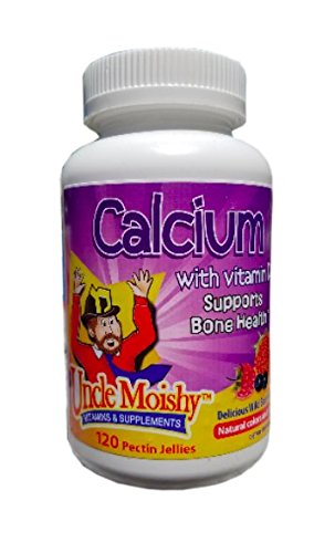 Algopix Similar Product 5 - Uncle Moishy Calcium With D3 120 Count