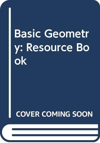Basic Geometry Resource Book by Ray C Jurgensen
