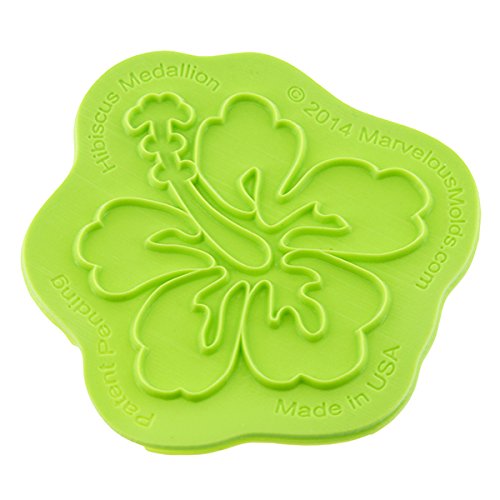 Algopix Similar Product 6 - Hibiscus Medallion Onlay Mold by