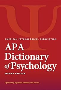 APA Dictionary of Psychology