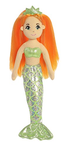Aurora World Sea Sparkles Mermaid Plush, Amber, Small