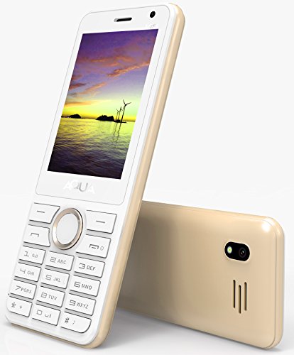 Aqua Mist - 2100 mAh Battery - Dual SIM Basic Mobile Phone - Gold