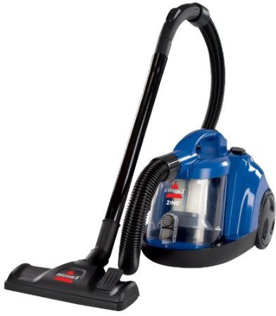 

BISSELL Zing Bagless Canister Vacuum, Caribbean Blue
