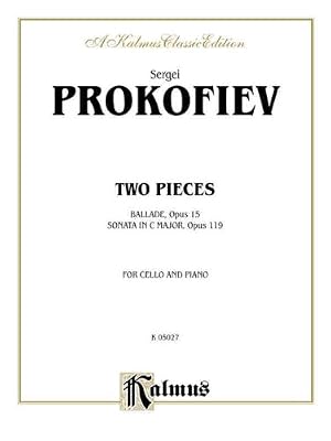Two Pieces: Ballade, Op. 15 and Sonata in C Major (Kalmus Edition)