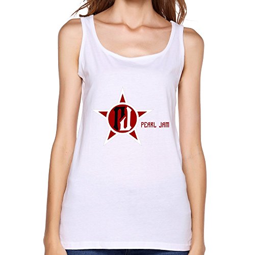 

YIRONG Women's Pearl Jam Tank Tops