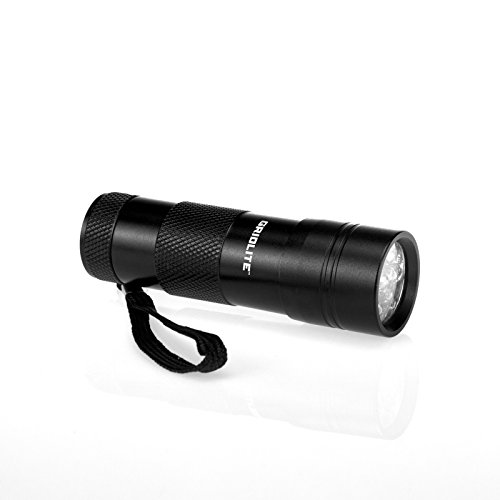 GridLite UV Blacklight Flashlight - Pet Urine Detector - Stain Detector - 12 UV LEDS - Image 3