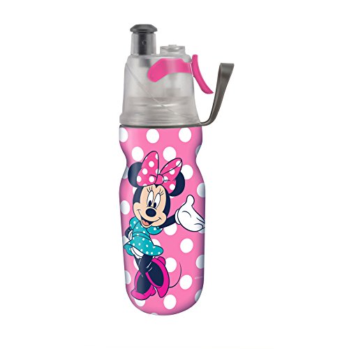 O2COOL® Licensed ArcticSqueeze® Insulated Mist 'N Sip® Squeeze Bottle 12 oz., Minnie Mouse