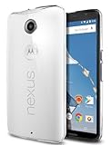Nexus6 ケース, Spigen® [パーフェクト-フィット] Nexus 6 Case シン ・フィット Google Nexus 6 (2014) (国内正規品) (クリスタル・クリア 【SGP11235】)