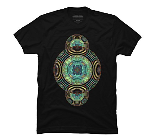 Rippled Mandala Men's Graphic T Shirt - Design By Humans