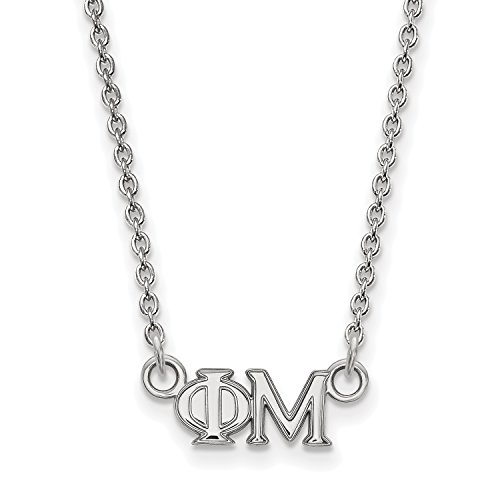 Algopix Similar Product 20 - LogoArt Phi Mu Extra Small Pendant