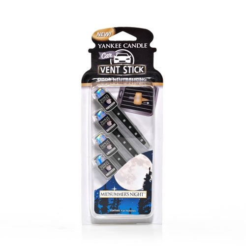 Yankee Candle 4-Pk Misdummer's Night Car Vent Stick