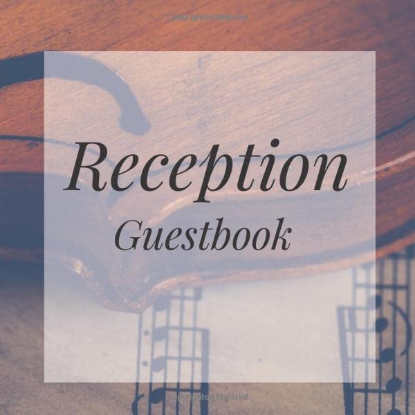Reception Guestbook: Violin Player Musician Music Teacher Birthday Party Anniversary Wedding Birthday Memorial Farewell Graduation Baby Shower Bridal ... Space/Milestone Keepsake Special Memories by Forever After Occasions