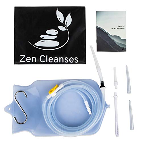 Algopix Similar Product 18 - ZEN CLEANSE Enema Bag Kit  Reusable