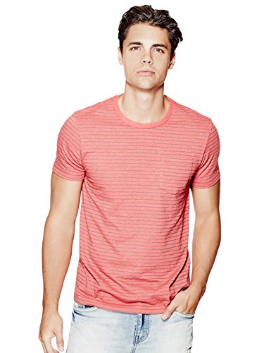 GUESS Men's Jett Striped Tee