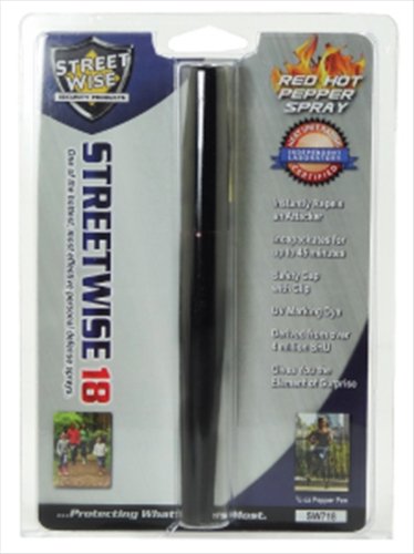 

1 /2 oz. 17% Streetwise Pepper Spray Pen