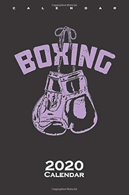 Hang boxing gloves on the nail Calendar 2020: Annual Calendar for Fans and friends of endurance sports and pugilism
