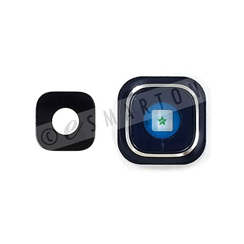 ePartSolution_Samsung Galaxy Note 5 N920 N920A N920T N920F Camera Lens Glass Cover + Frame Holder Black Replacement Part USA Seller